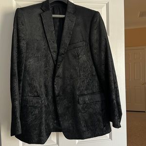 Versace black sport jacket. Size 54 would fit us large or xl.
